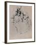 'The Drawing Lesson', c.1888-1890, (1946)-Berthe Morisot-Framed Giclee Print