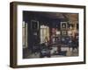 The Drawing Room in the Manor House Rozhdestveno-Stanislav Yulianovich Zhukovsky-Framed Giclee Print