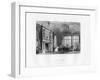 The Drawing-Room, Loseley Hall, Guildford, 19th Century-MJ Starling-Framed Giclee Print