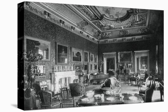 The Drawing-Room, Montagu House, 1908-J & Sons Russell-Stretched Canvas