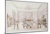 The Drawing Room of Queen's House, Barbados, circa 1880-Col. Lionel Grimston Fawkes-Mounted Giclee Print