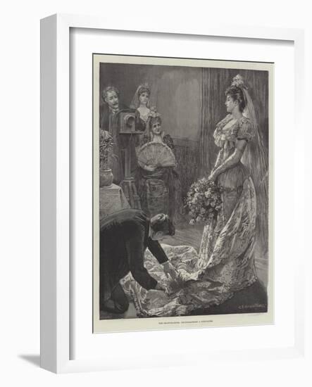 The Drawing-Room, Photographing a Debutante-Edward Frederick Brewtnall-Framed Giclee Print