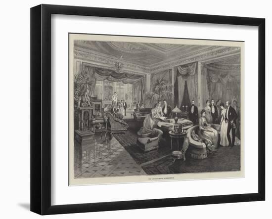 The Drawing-Room, Sandringham-null-Framed Giclee Print