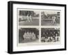 The Drawn Cricket Match Between Oxford and Cambridge at Lord'S, 4, 5, and 6 July-null-Framed Giclee Print