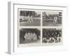 The Drawn Cricket Match Between Oxford and Cambridge at Lord'S, 4, 5, and 6 July-null-Framed Giclee Print