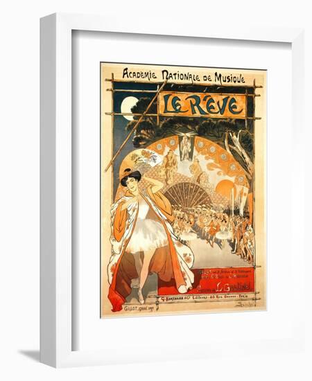 The Dream, 1891-Theophile Alexandre Steinlen-Framed Giclee Print