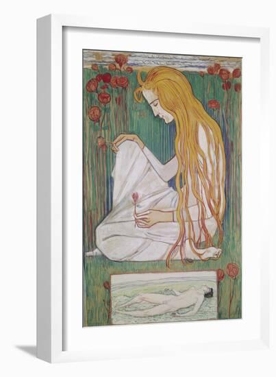 The Dream, 1897/1903-Ferdinand Hodler-Framed Giclee Print