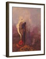 The Dream, 1904-Odilon Redon-Framed Giclee Print