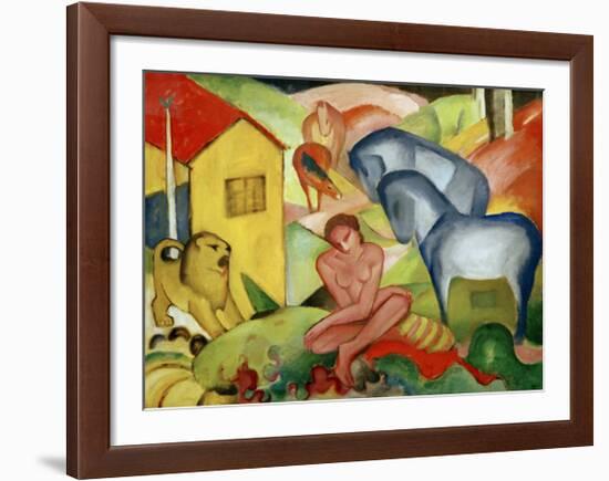 The Dream 1912-Franz Marc-Framed Giclee Print