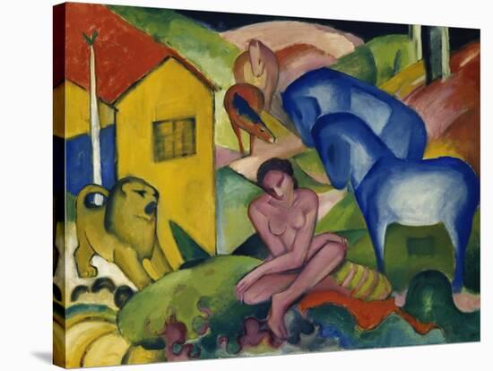 The Dream, 1912-Franz Marc-Stretched Canvas