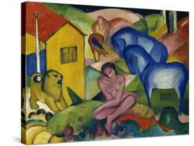 The Dream, 1912-Franz Marc-Stretched Canvas