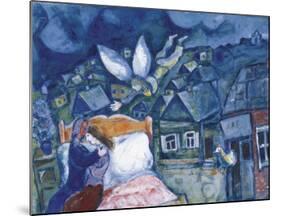The Dream, 1939-Marc Chagall-Mounted Art Print