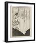 The Dream from a book of fifty drawings, 1899 drawing-Aubrey Beardsley-Framed Giclee Print