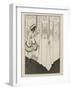 The Dream from a book of fifty drawings, 1899 drawing-Aubrey Beardsley-Framed Giclee Print