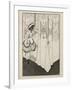 The Dream from a book of fifty drawings, 1899 drawing-Aubrey Beardsley-Framed Giclee Print