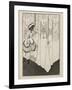 The Dream from a book of fifty drawings, 1899 drawing-Aubrey Beardsley-Framed Giclee Print