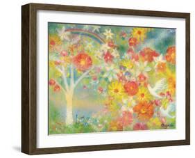 The Dream Is Made to Bloom, Flower of Rainbow-Miyuki Hasekura-Framed Giclee Print