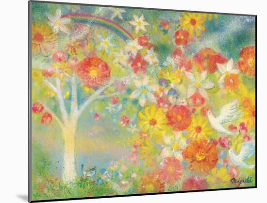 The Dream Is Made to Bloom, Flower of Rainbow-Miyuki Hasekura-Mounted Giclee Print