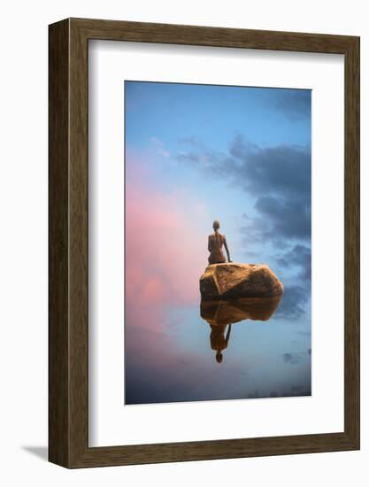 The Dream of a Mermaid-Philippe Saint-Laudy-Framed Photographic Print