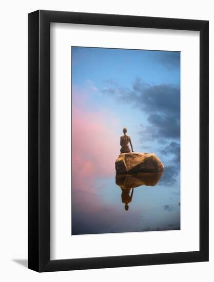 The Dream of a Mermaid-Philippe Saint-Laudy-Framed Photographic Print
