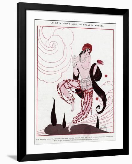 The Dream of a Night of Russian-Charles Martin-Framed Art Print