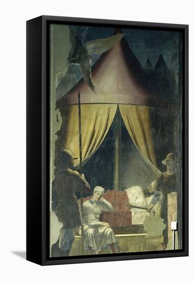 The Dream of Constantine-Piero della Francesca-Framed Stretched Canvas