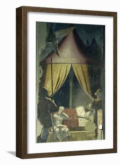The Dream of Constantine-Piero della Francesca-Framed Giclee Print