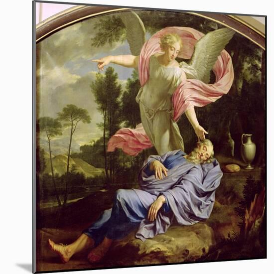 The Dream of Elijah, 1650-55-Philippe De Champaigne-Mounted Giclee Print