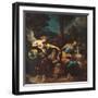 The Dream of Elijah-Pier Francesco Morazzone-Framed Giclee Print