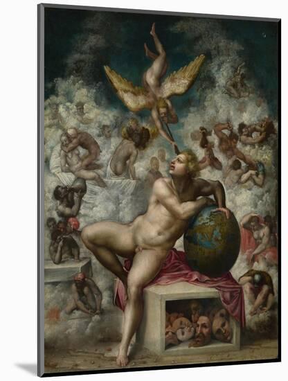 The Dream of Human Life, after 1533-Michelangelo Buonarroti-Mounted Giclee Print