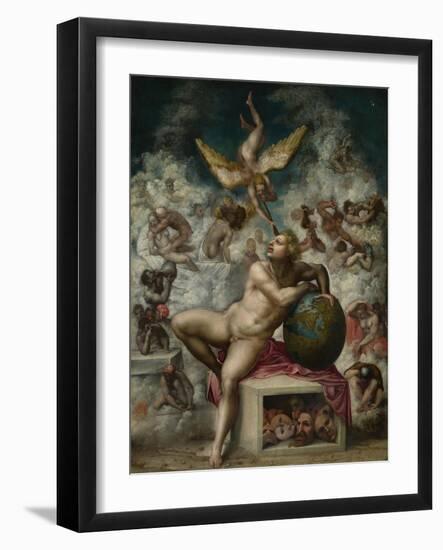 The Dream of Human Life, after 1533-Michelangelo Buonarroti-Framed Giclee Print