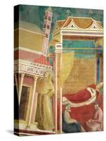 The Dream of Innocent III, 1297-99-Giotto di Bondone-Stretched Canvas