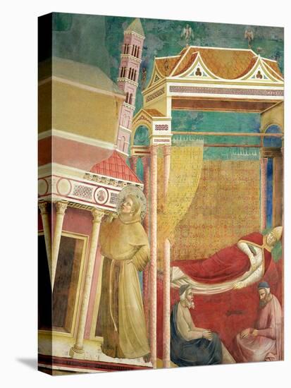 The Dream of Innocent III, 1297-99-Giotto di Bondone-Stretched Canvas