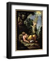 The Dream of Jacob-Alessandro Allori-Framed Giclee Print