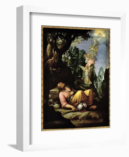 The Dream of Jacob-Alessandro Allori-Framed Giclee Print