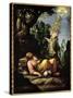 The Dream of Jacob-Alessandro Allori-Stretched Canvas