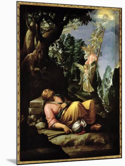 The Dream of Jacob-Alessandro Allori-Mounted Giclee Print