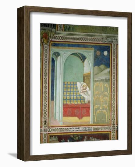 The Dream of Joseph, 1356-67-Also Manfredi De Battilori Bartolo Di Fredi-Framed Giclee Print