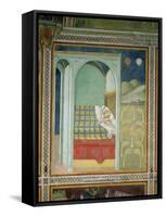 The Dream of Joseph, 1356-67-Also Manfredi De Battilori Bartolo Di Fredi-Framed Stretched Canvas