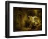 The Dream of Joseph, 1645-Rembrandt van Rijn-Framed Giclee Print