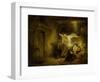 The Dream of Joseph, 1645-Rembrandt van Rijn-Framed Giclee Print