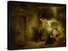 The Dream of Joseph, 1645-Rembrandt van Rijn-Stretched Canvas