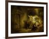 The Dream of Joseph, 1645-Rembrandt van Rijn-Framed Giclee Print