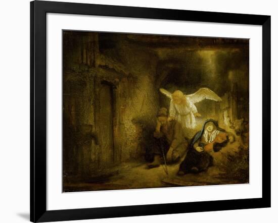 The Dream of Joseph, 1645-Rembrandt van Rijn-Framed Giclee Print