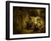 The Dream of Joseph, 1645-Rembrandt van Rijn-Framed Giclee Print