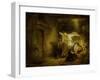 The Dream of Joseph, 1645-Rembrandt van Rijn-Framed Giclee Print