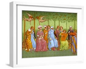 The Dream of Life, 14th Century-Franz Kellerhoven-Framed Giclee Print