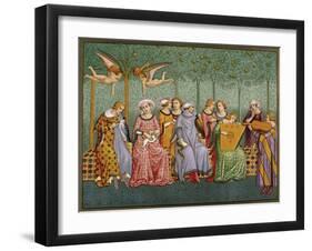 The Dream of Life-Andrea Di Orcagna-Framed Giclee Print