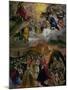 The Dream of Philip (Felipe) II, 1579-El Greco-Mounted Giclee Print