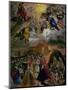 The Dream of Philip (Felipe) II, 1579-El Greco-Mounted Giclee Print